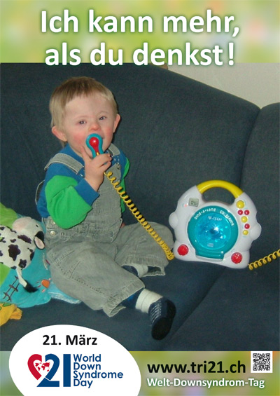 Plakataktion 2013 'Ich kann mehr, als Du denkst!'