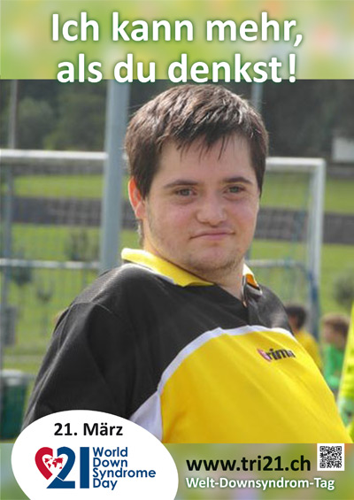 Plakataktion 2013 'Ich kann mehr, als Du denkst!'