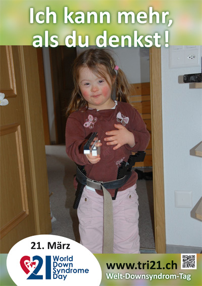 Plakataktion 2013 'Ich kann mehr, als Du denkst!'