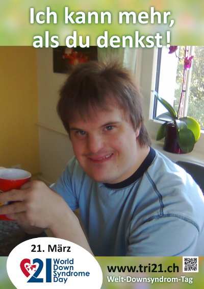 Plakataktion 2013 'Ich kann mehr, als Du denkst!'