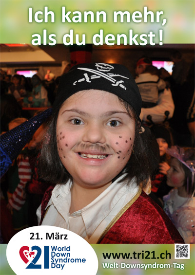 Plakataktion 2013 'Ich kann mehr, als Du denkst!'