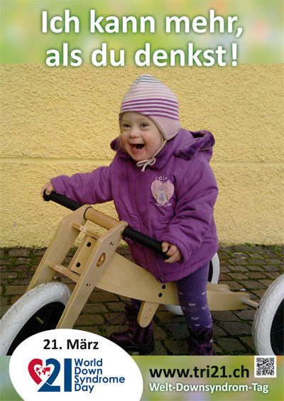 Plakataktion 2013 'Ich kann mehr, als Du denkst!'