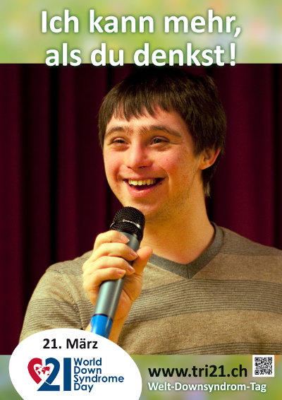 Plakataktion 2013 'Ich kann mehr, als Du denkst!'