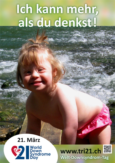 Plakataktion 2013 'Ich kann mehr, als Du denkst!'