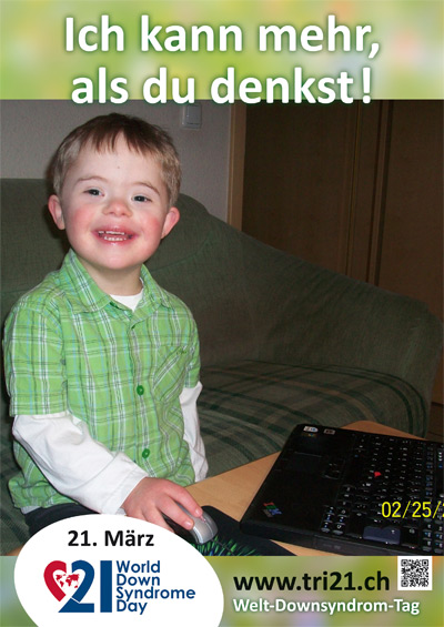 Plakataktion 2013 'Ich kann mehr, als Du denkst!'