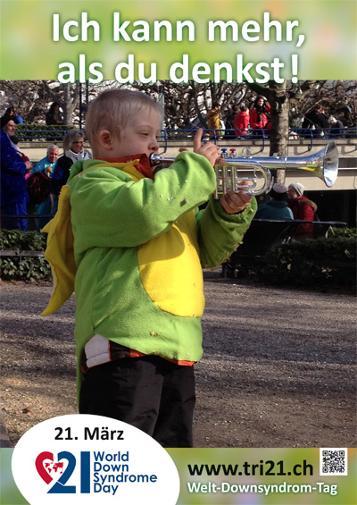 Plakataktion 2013 'Ich kann mehr, als Du denkst!'