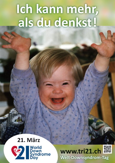 Plakataktion 2013 'Ich kann mehr, als Du denkst!'