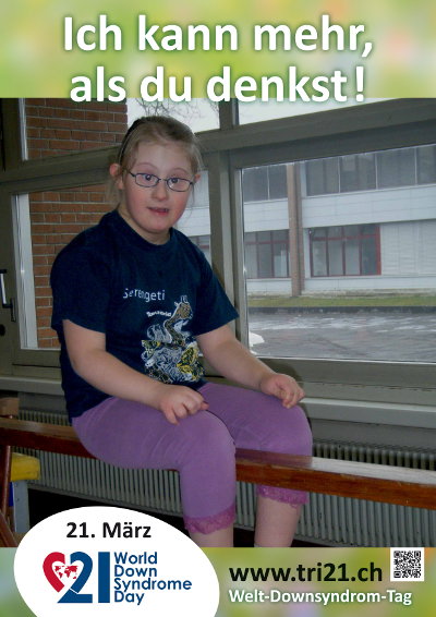 Plakataktion 2013 'Ich kann mehr, als Du denkst!'