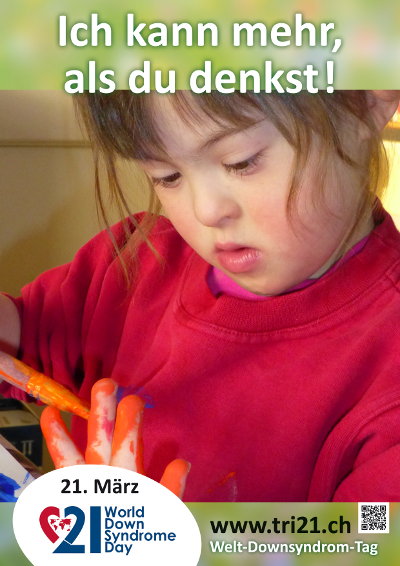 Plakataktion 2013 'Ich kann mehr, als Du denkst!'