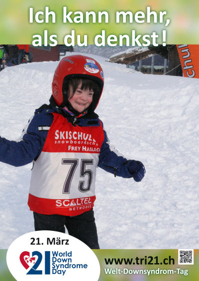Plakataktion 2013 'Ich kann mehr, als Du denkst!'