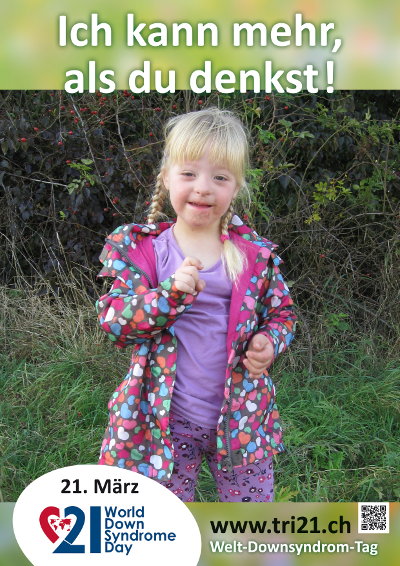 Plakataktion 2013 'Ich kann mehr, als Du denkst!'