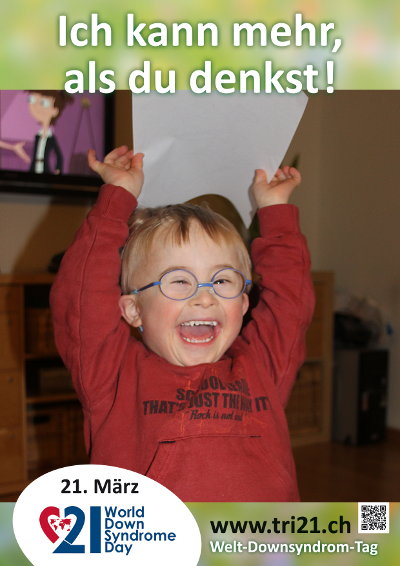 Plakataktion 2013 'Ich kann mehr, als Du denkst!'