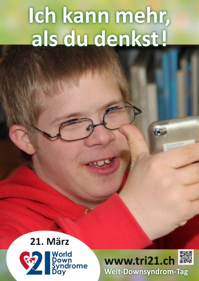 Plakataktion 2013 'Ich kann mehr, als Du denkst!'