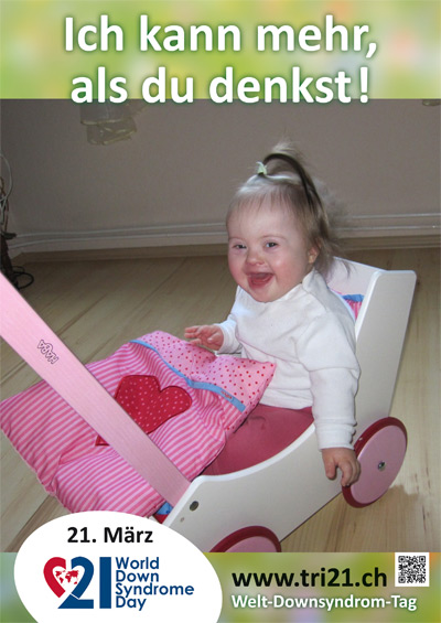 Plakataktion 2013 'Ich kann mehr, als Du denkst!'