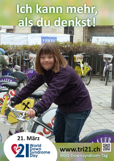 Plakataktion 2013 'Ich kann mehr, als Du denkst!'
