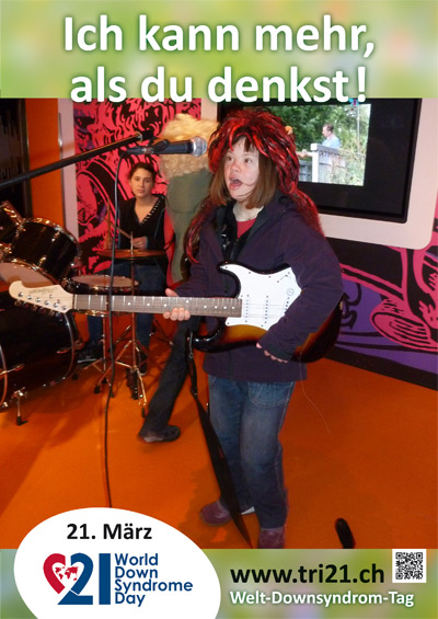 Plakataktion 2013 'Ich kann mehr, als Du denkst!'