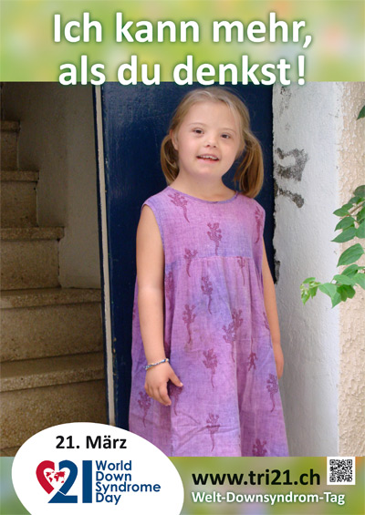 Plakataktion 2013 'Ich kann mehr, als Du denkst!'