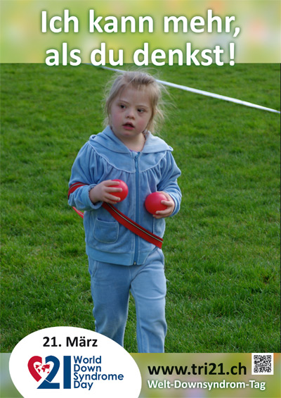 Plakataktion 2013 'Ich kann mehr, als Du denkst!'