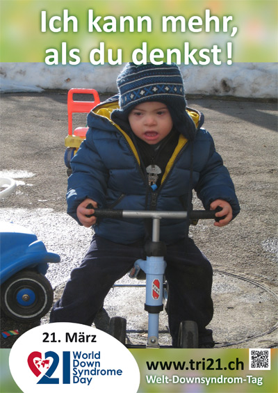Plakataktion 2013 'Ich kann mehr, als Du denkst!'