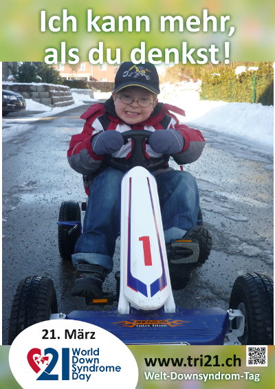 Plakataktion 2013 'Ich kann mehr, als Du denkst!'