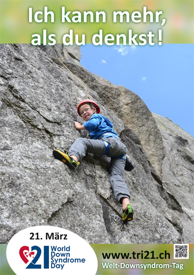 Plakataktion 2013 'Ich kann mehr, als Du denkst!'