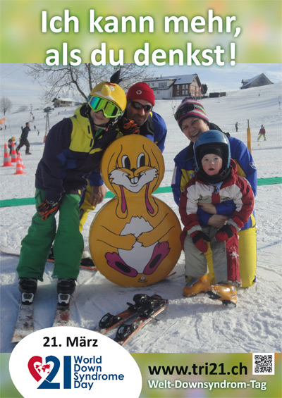 Plakataktion 2013 'Ich kann mehr, als Du denkst!'