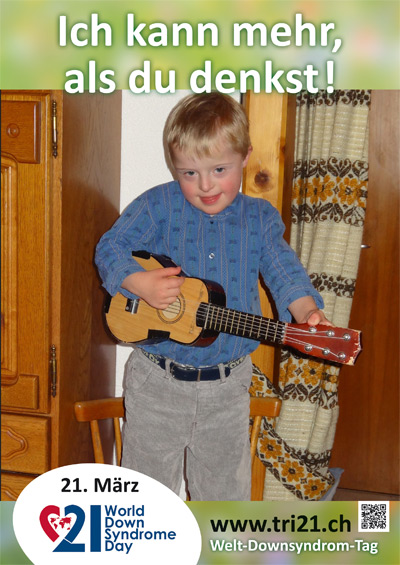 Plakataktion 2013 'Ich kann mehr, als Du denkst!'