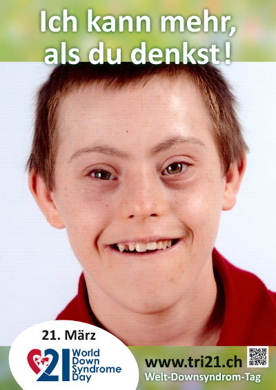 Plakataktion 2013 'Ich kann mehr, als Du denkst!'