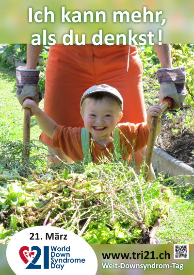 Plakataktion 2013 'Ich kann mehr, als Du denkst!'