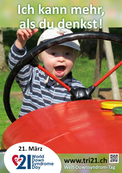 Plakataktion 2013 'Ich kann mehr, als Du denkst!'