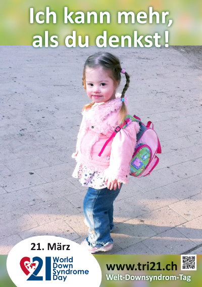 Plakataktion 2013 'Ich kann mehr, als Du denkst!'