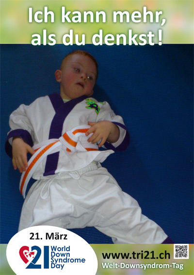 Plakataktion 2013 'Ich kann mehr, als Du denkst!'