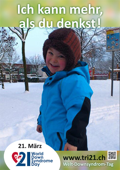 Plakataktion 2013 'Ich kann mehr, als Du denkst!'