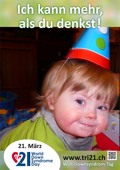 Plakataktion 2013 'Ich kann mehr, als Du denkst!'