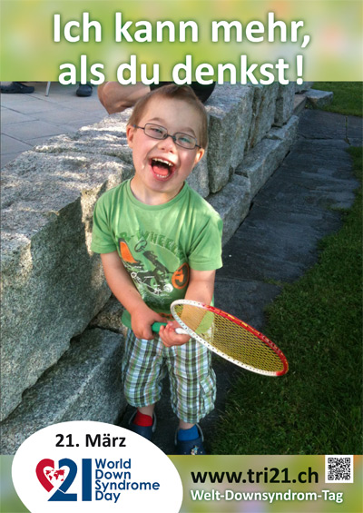 Plakataktion 2013 'Ich kann mehr, als Du denkst!'