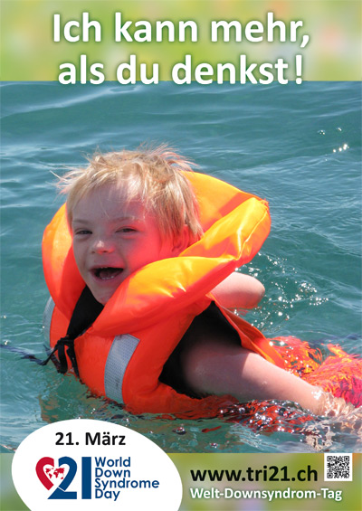 Plakataktion 2013 'Ich kann mehr, als Du denkst!'