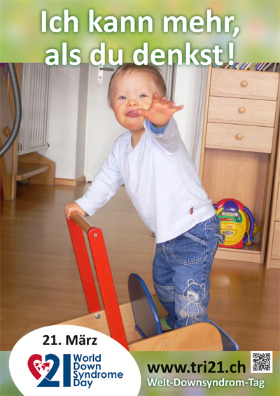 Plakataktion 2013 'Ich kann mehr, als Du denkst!'