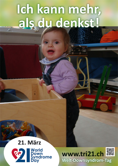 Plakataktion 2013 'Ich kann mehr, als Du denkst!'