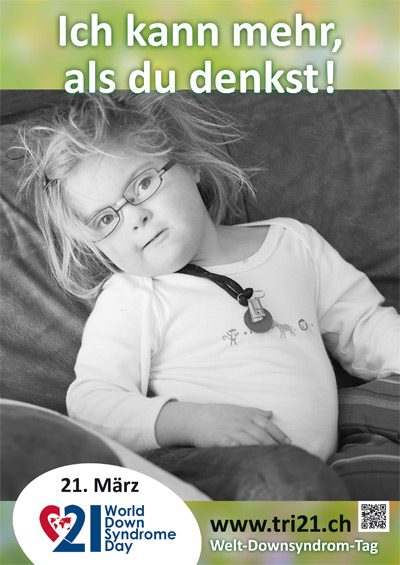 Plakataktion 2013 'Ich kann mehr, als Du denkst!'