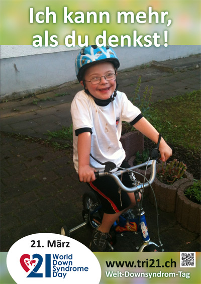 Plakataktion 2013 'Ich kann mehr, als Du denkst!'