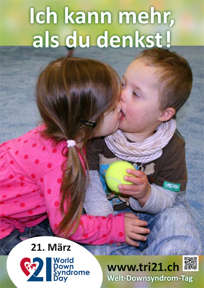 Plakataktion 2013 'Ich kann mehr, als Du denkst!'