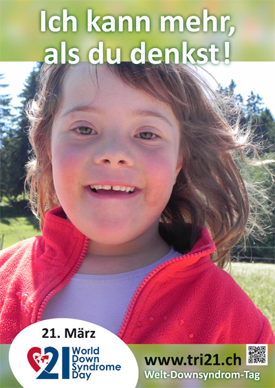 Plakataktion 2013 'Ich kann mehr, als Du denkst!'