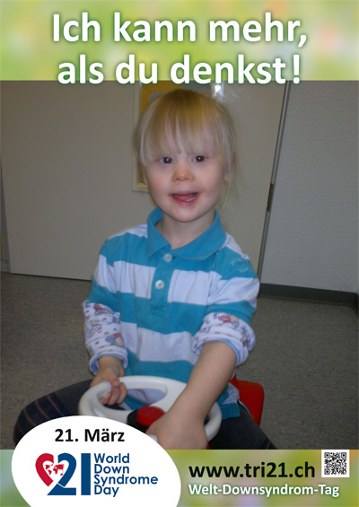 Plakataktion 2013 'Ich kann mehr, als Du denkst!'