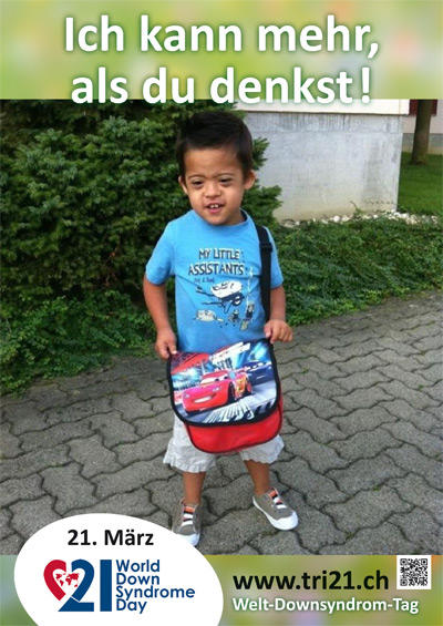 Plakataktion 2013 'Ich kann mehr, als Du denkst!'