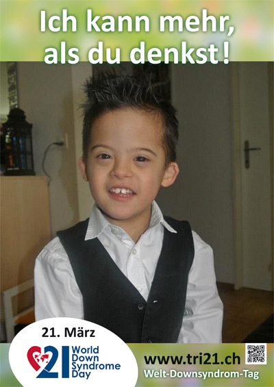 Plakataktion 2013 'Ich kann mehr, als Du denkst!'