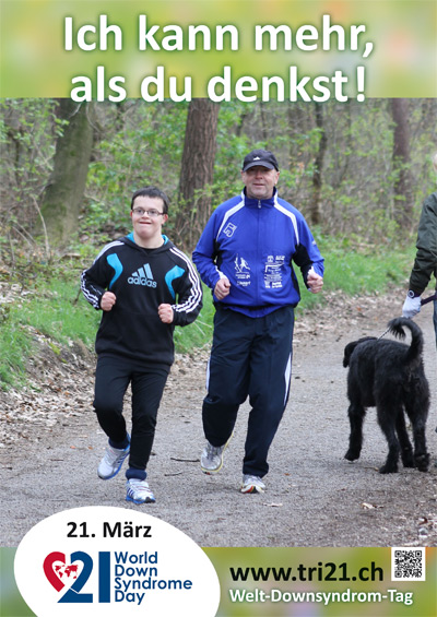 Plakataktion 2013 'Ich kann mehr, als Du denkst!'