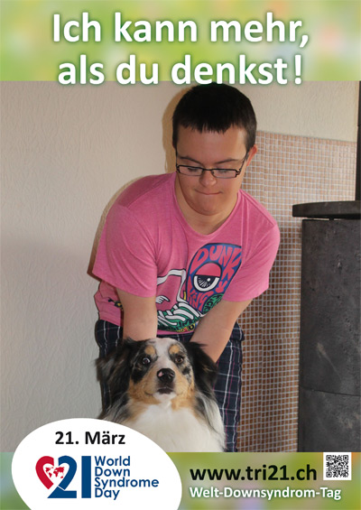 Plakataktion 2013 'Ich kann mehr, als Du denkst!'