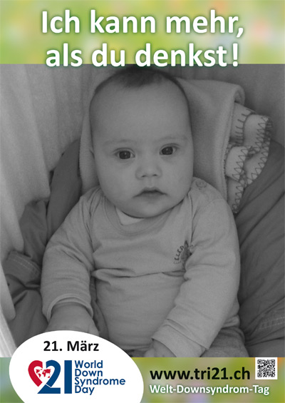 Plakataktion 2013 'Ich kann mehr, als Du denkst!'