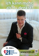 Poster zum Welt Down-Syndrom Tag 2013