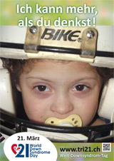 Poster zum Welt Down-Syndrom Tag 2013